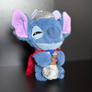 MINISO x DISNEY  MARVEL STITCH “Thor” Plush Pendant